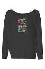 Load image into Gallery viewer, Womens Wide Neck Maua Collection Sweatshirt
