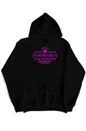 Black/Pink Dope Vibes Only Classic Organic Unisex Hoodie